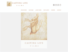 Tablet Screenshot of castinglifefilms.com